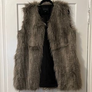 Ann Taylor Faux Fur Vest